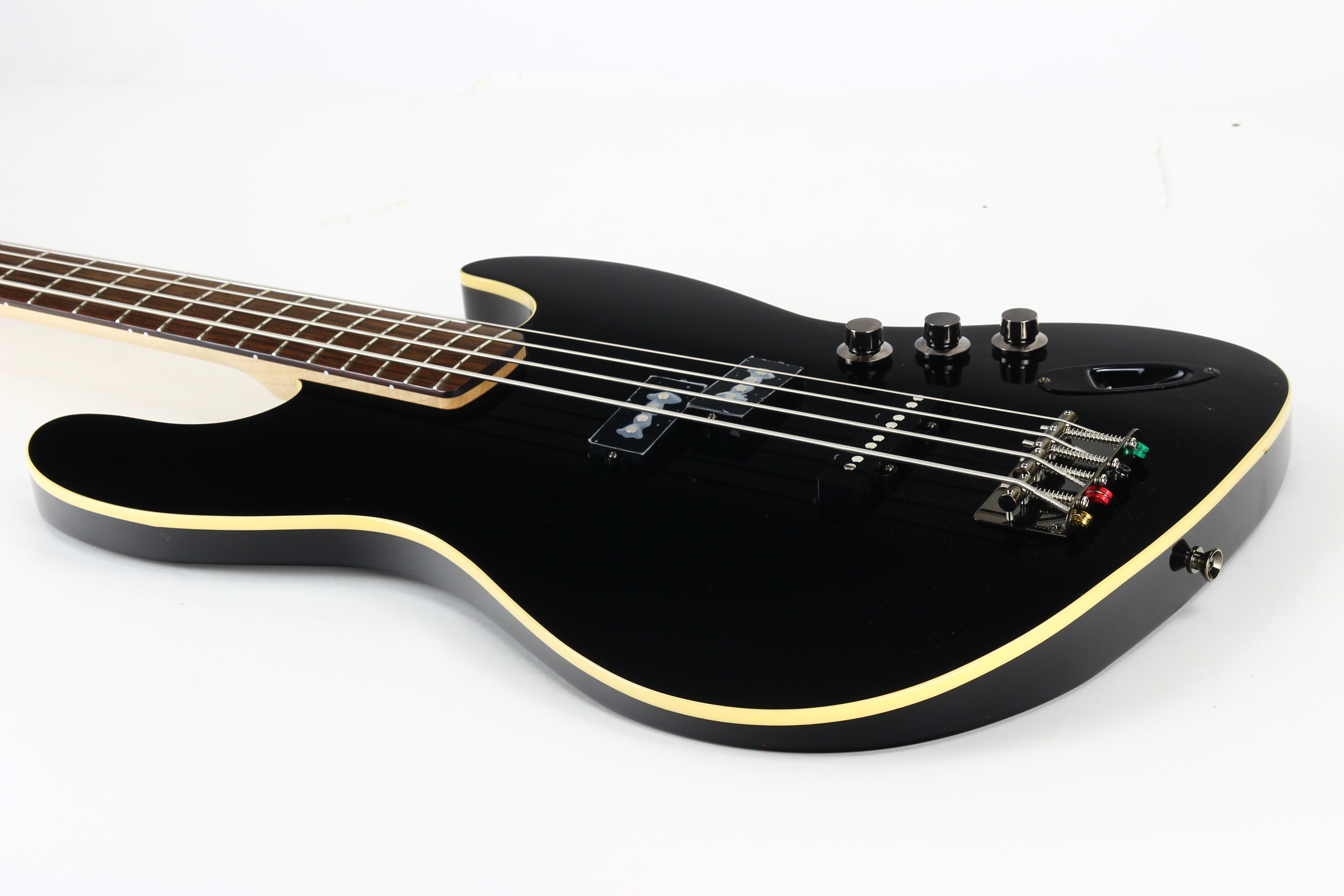 2021 Fender Japan Aerodyne Jazz P Bass | Black, Bound, PJ