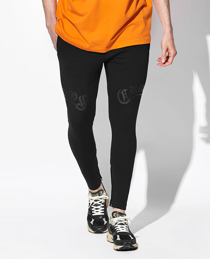 クロノス アーチ ブラックレター ロング パンツ – 買えるLEON