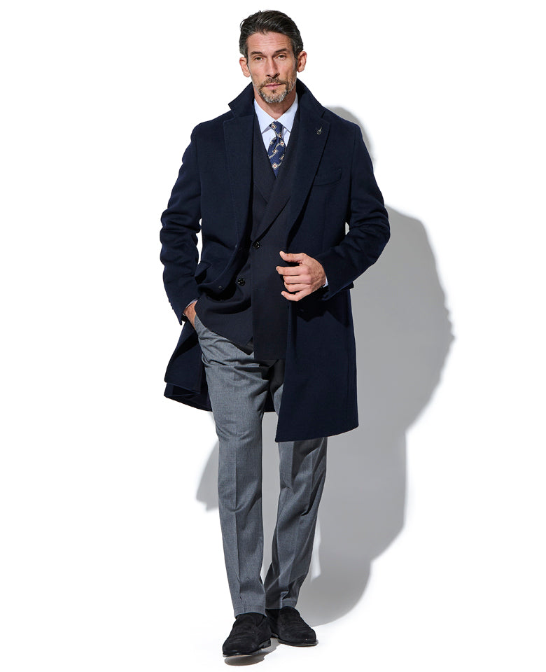 LEON別注 ウールカシミヤチェスターコート – 買えるLEON