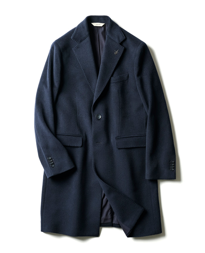 LEON別注 ウールカシミヤチェスターコート – 買えるLEON