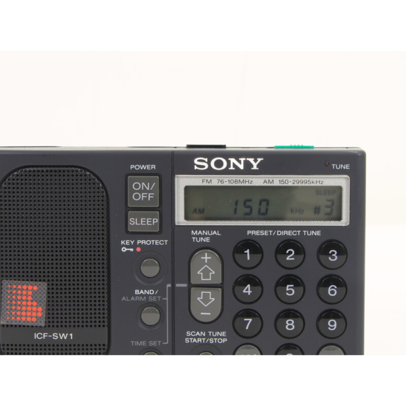 買取実績 |SONY ソニー ICF-SW1 FMステレオ/LW/MW/SW PLL