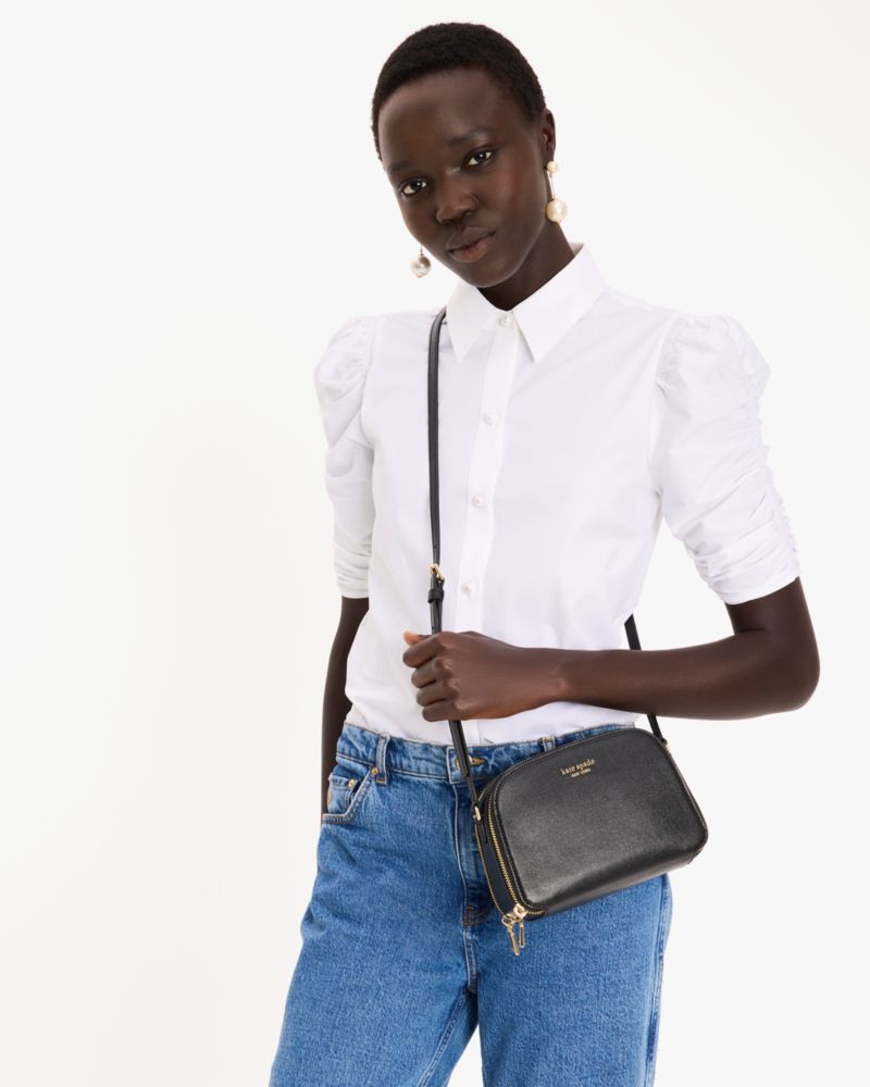 Devin Double Zip Dome Crossbody | Kate Spade NL