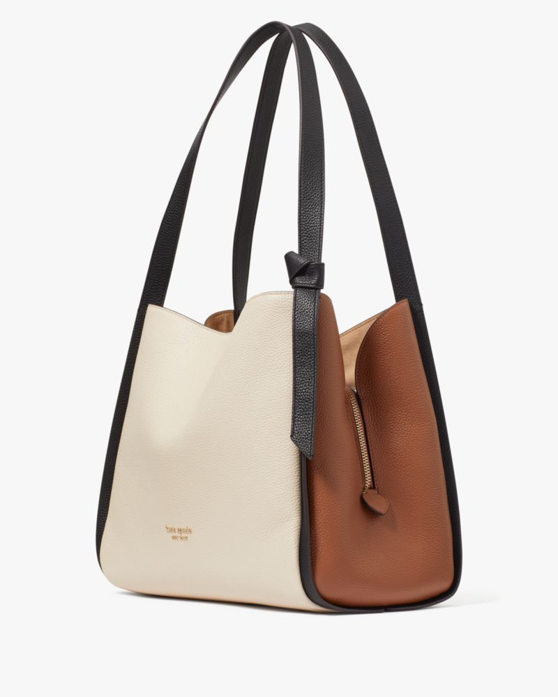 ノット カラーブロック ラージ ショルダーバッグ | ケイト・スペード