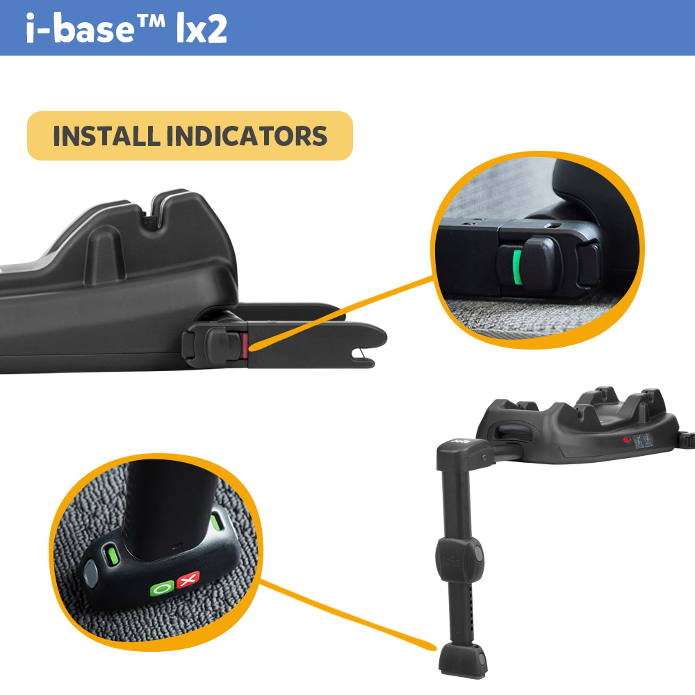 joie チャイルドシートベース アイ・ベース ラックス2【isofix】ECE