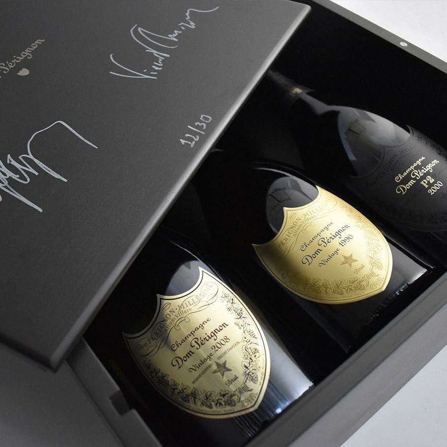 ドンペリ ドンペリニヨン レガシー ミックス ケース ( P3 1990 x1, P2