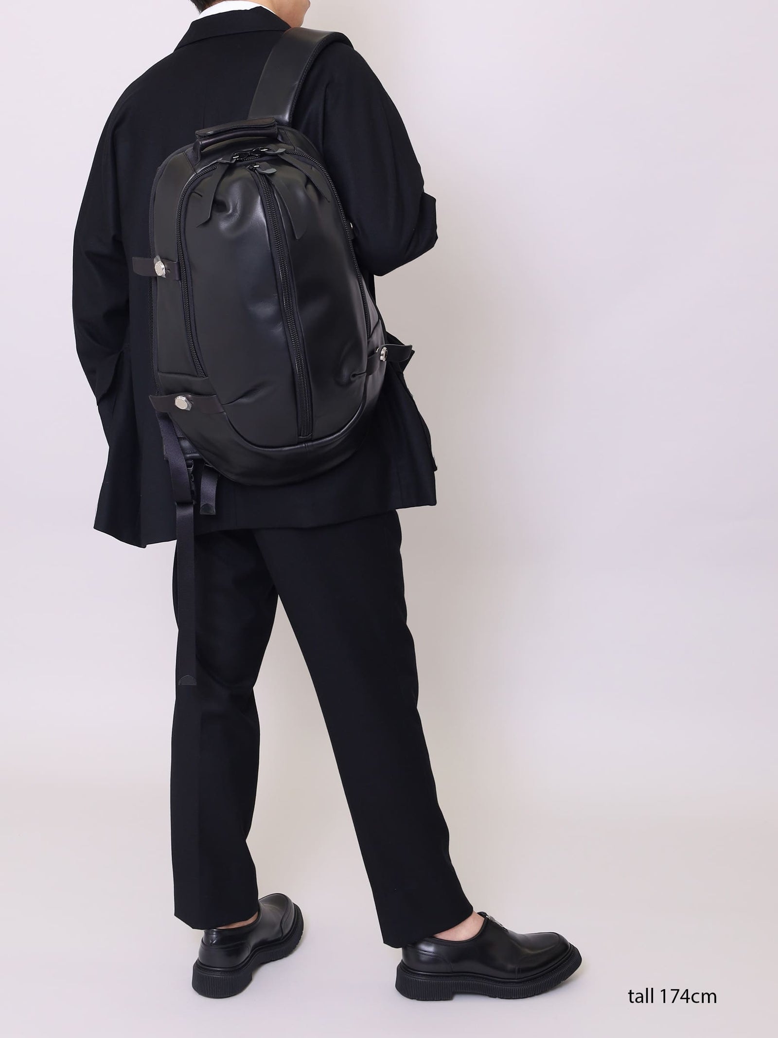 PACK-1 leather backpack (for 16inch pc)カツユキコダマのアイ