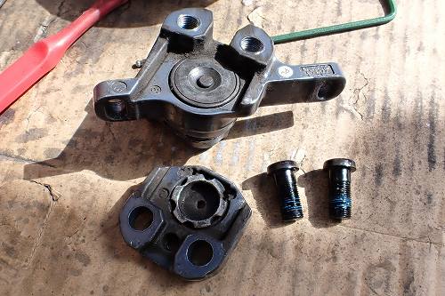 メカニカルディスクブレーキ（BR-CX77）の分解整備 | からあげ隊長の冒険