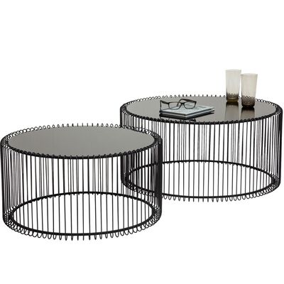 キーウェストマーブル 120x60cm ローテーブル/コーヒーテーブル - ロー