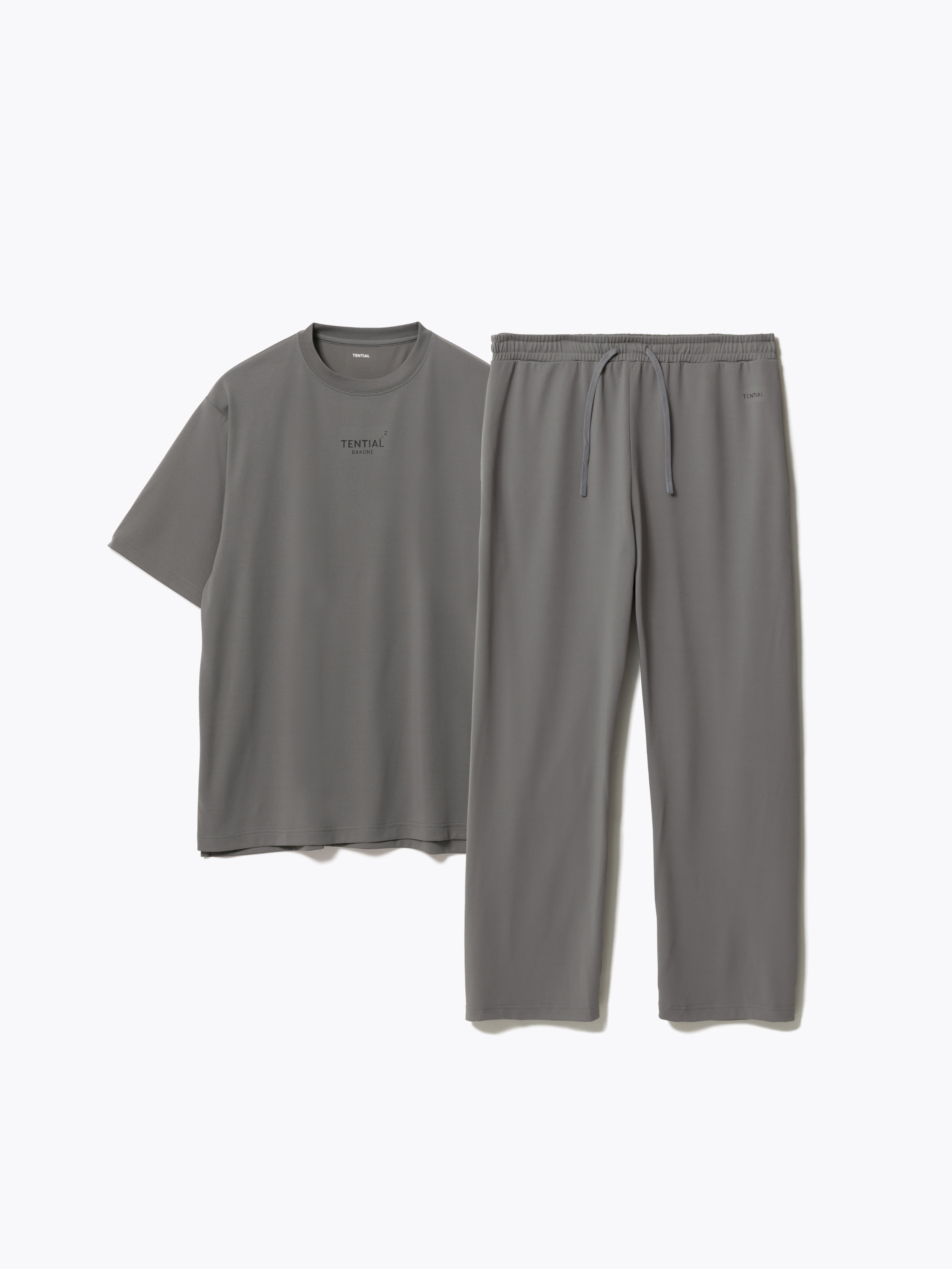 BAKUNE Dry Men's 上下セット（半袖Tシャツ・ロングパンツ）_25SS