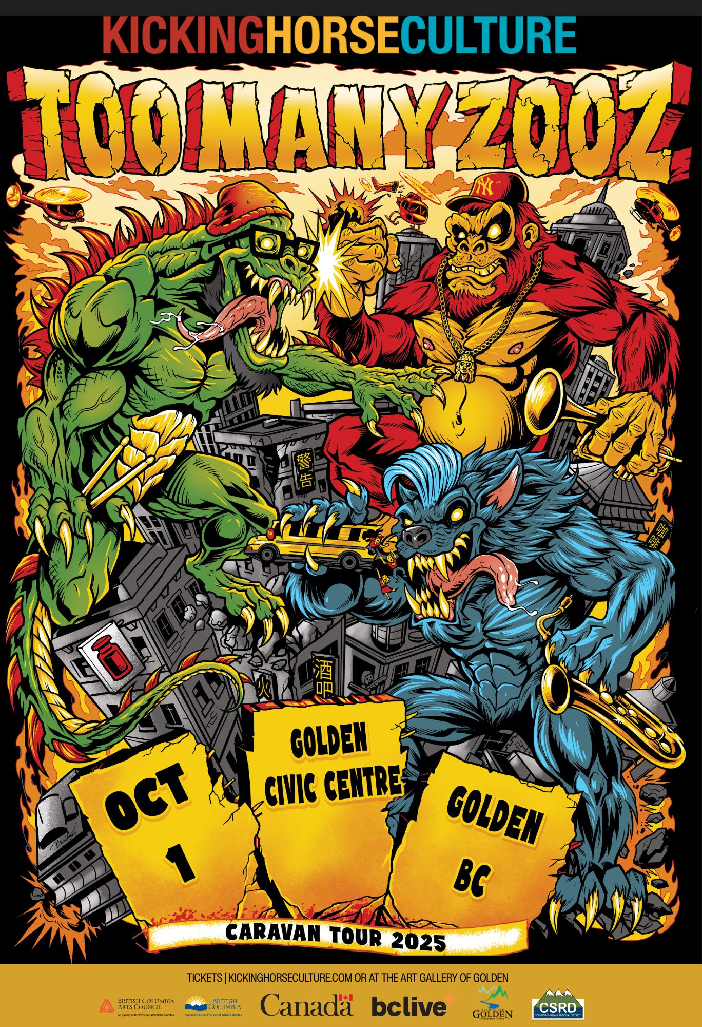 KHC presents: Too Many Zooz - Caravan Tour with Mark Woodyard