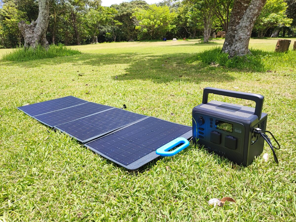 BLUETTI PV120 ソーラーパネルレビュー！1枚目におすすめの