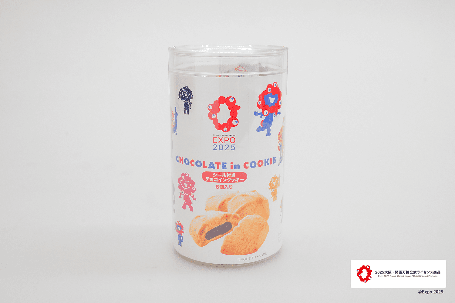 EXPO2025 ミャクミャク シール付きチョコインクッキー