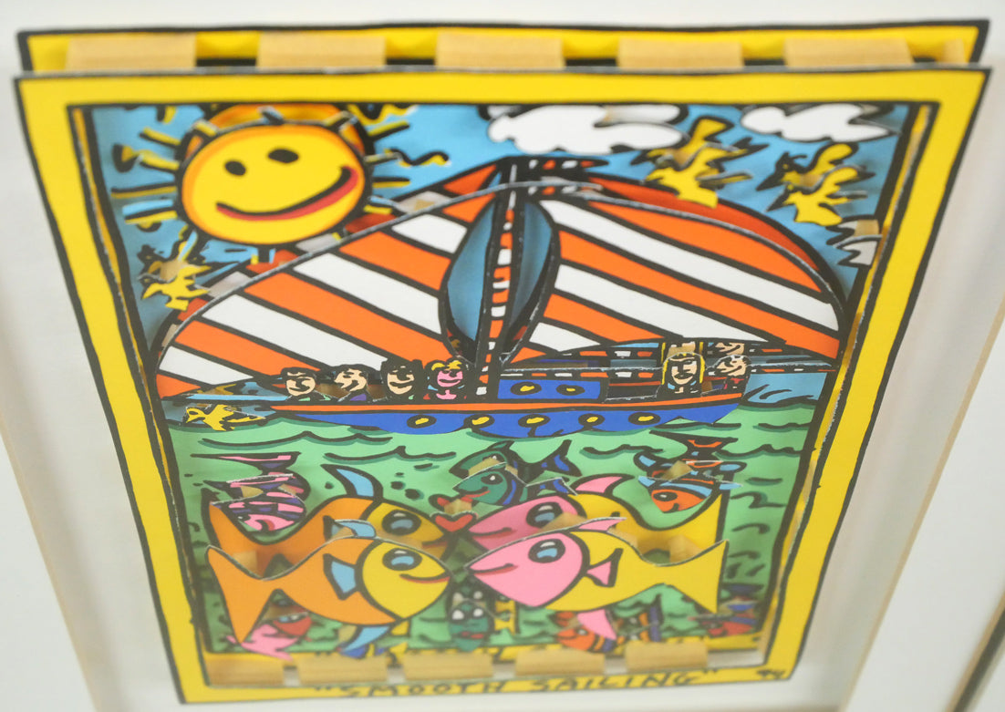 ジェームス・リジィ（JAMES RIZZI）「SMOOTH SAILING」3Dシルク