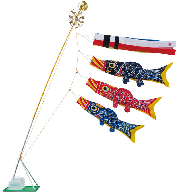 本染甲州鯉のぼり - 井上染物店