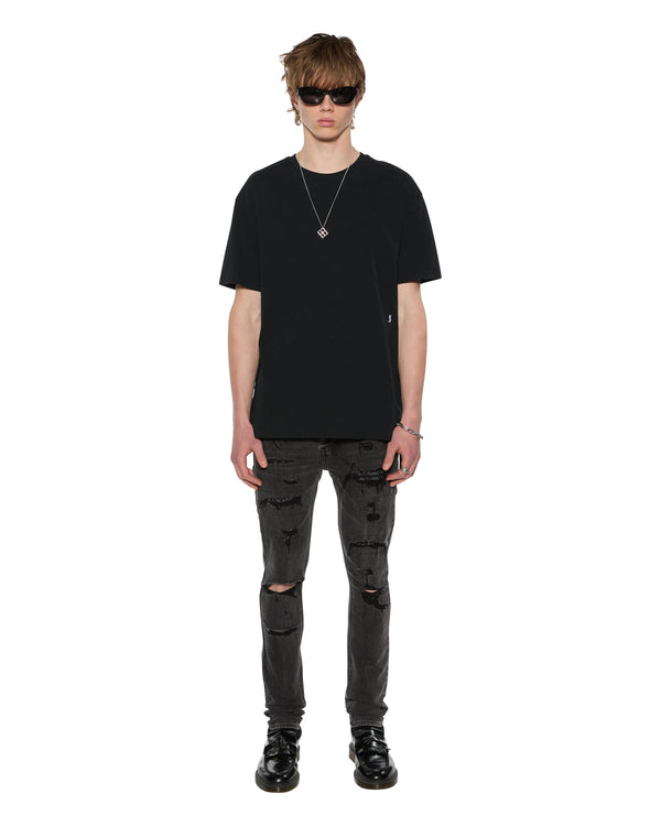 Buy 4 x 4 Biggie Ss Tee Jet Black | Ksubi | Ksubi ++