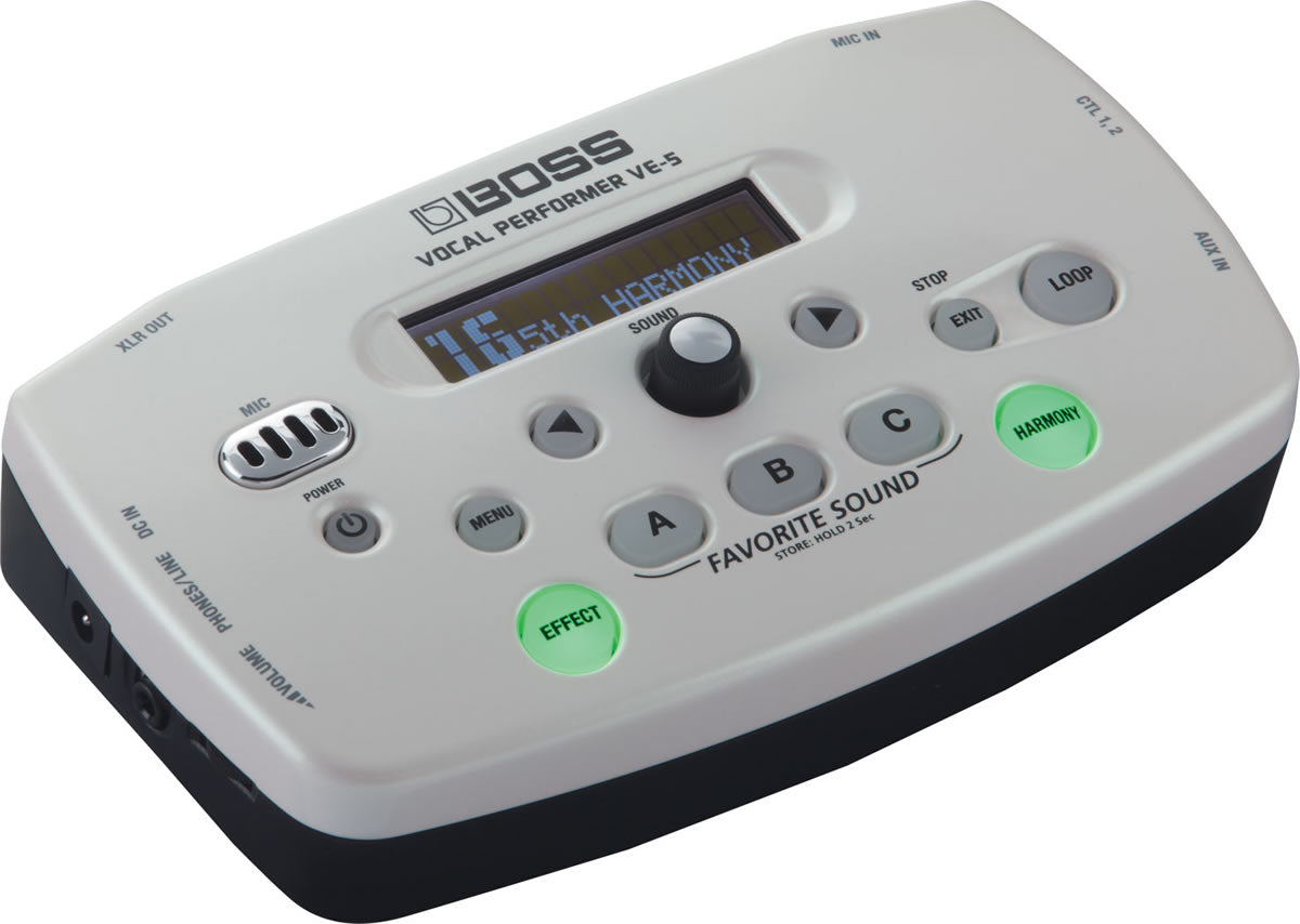 Boss VE-5 WH Vocal Performer - White – Kraft Music