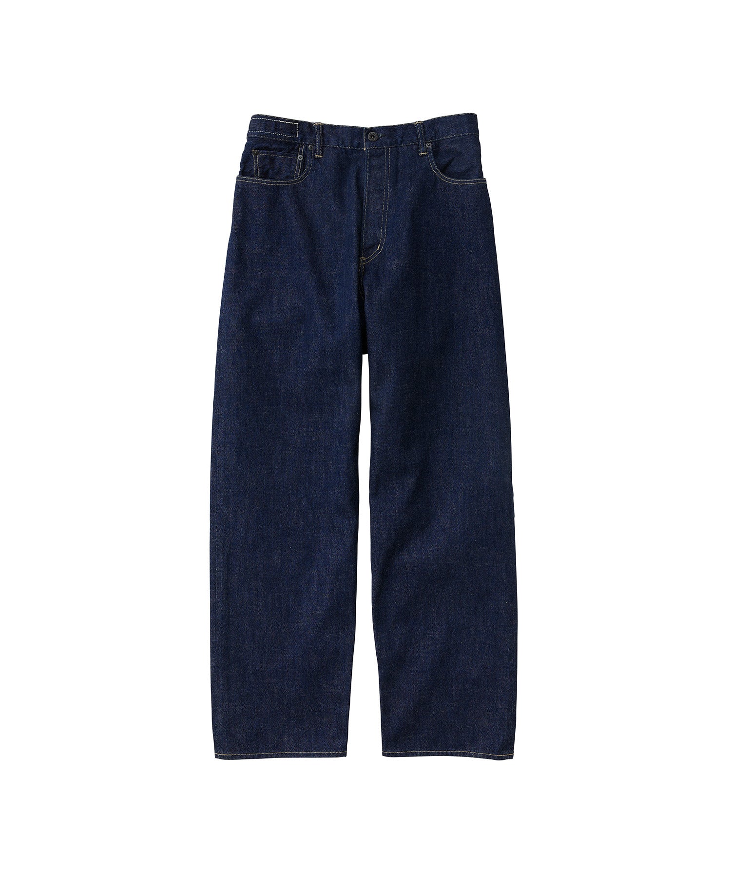 KURO | セルヴィッジクロスデニムパンツ インディゴ | ワイドデニム