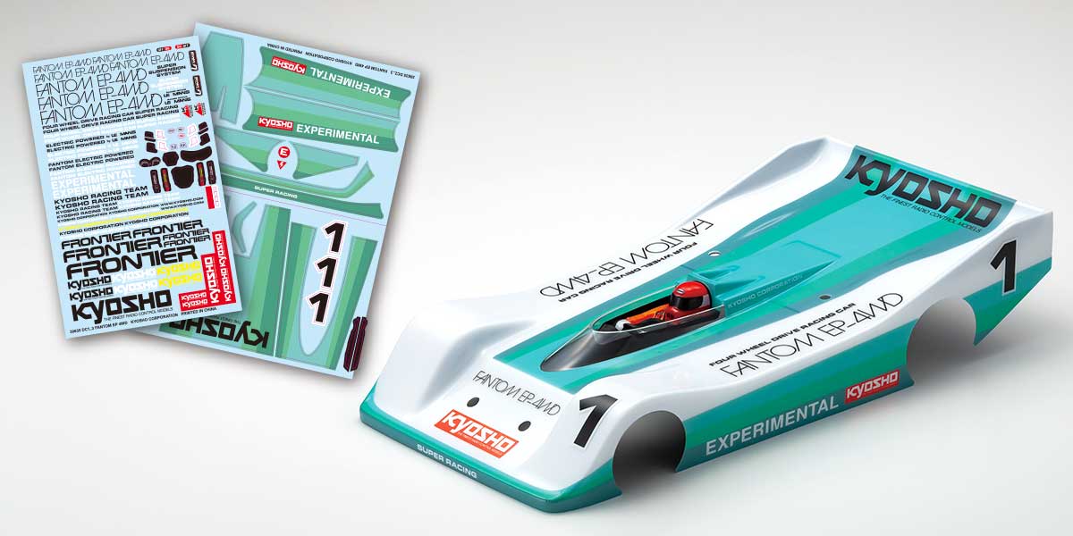 Radio Controlled Electric Powered 4WD Racing Car FANTOM EP 4WD