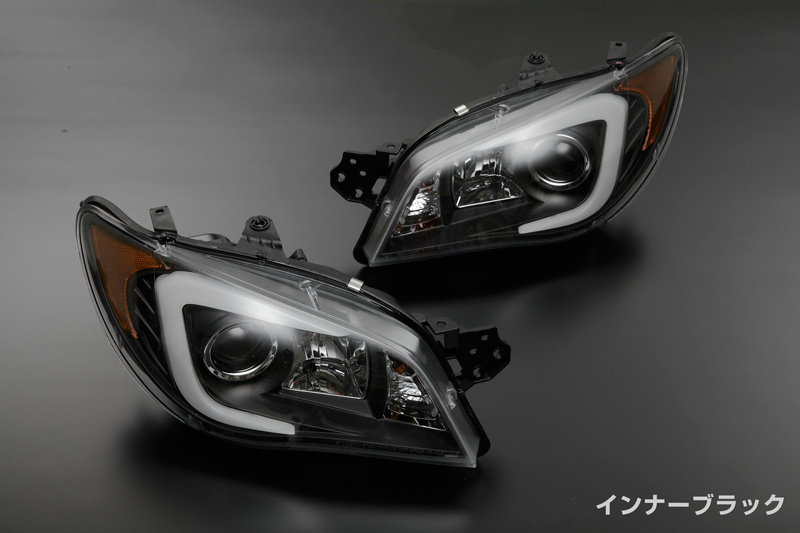 GD/GG インプレッサ 後期 3Dライトバー プロジェクター LEDヘッド