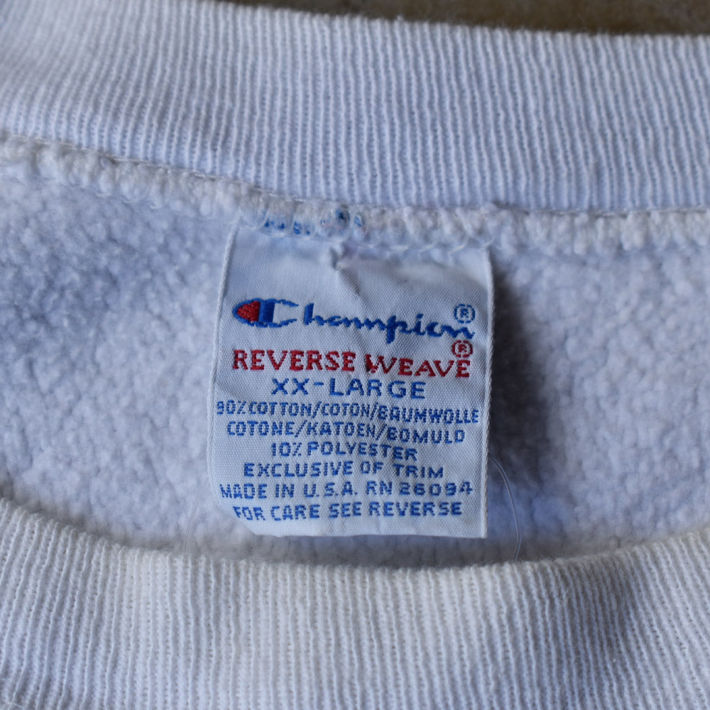 90's Champion “USA OLYMPIC” 刺繍 RWスウェット USA製 221021