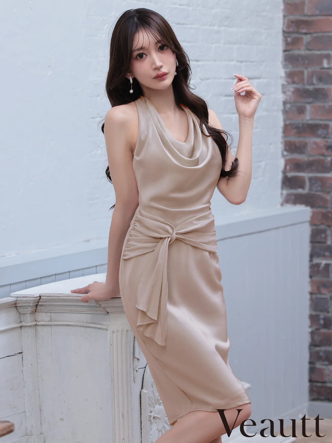 予約商品【3月下旬入荷予定】【Veautt/ヴュート】ドレープ