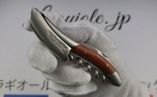 ラギオール ソムリエナイフ、レッドウッドハンドル | LAGUIOLE.JP