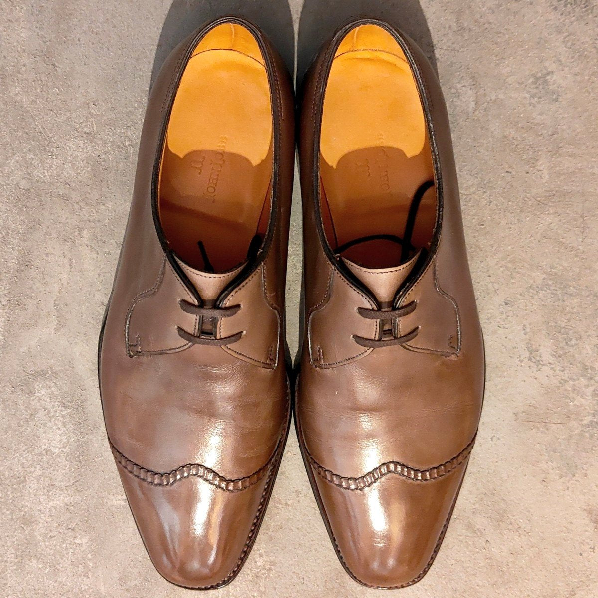 希少 使用数回 【JOHN LOBB】ジョンロブ 2002イヤーモデル ブラウン