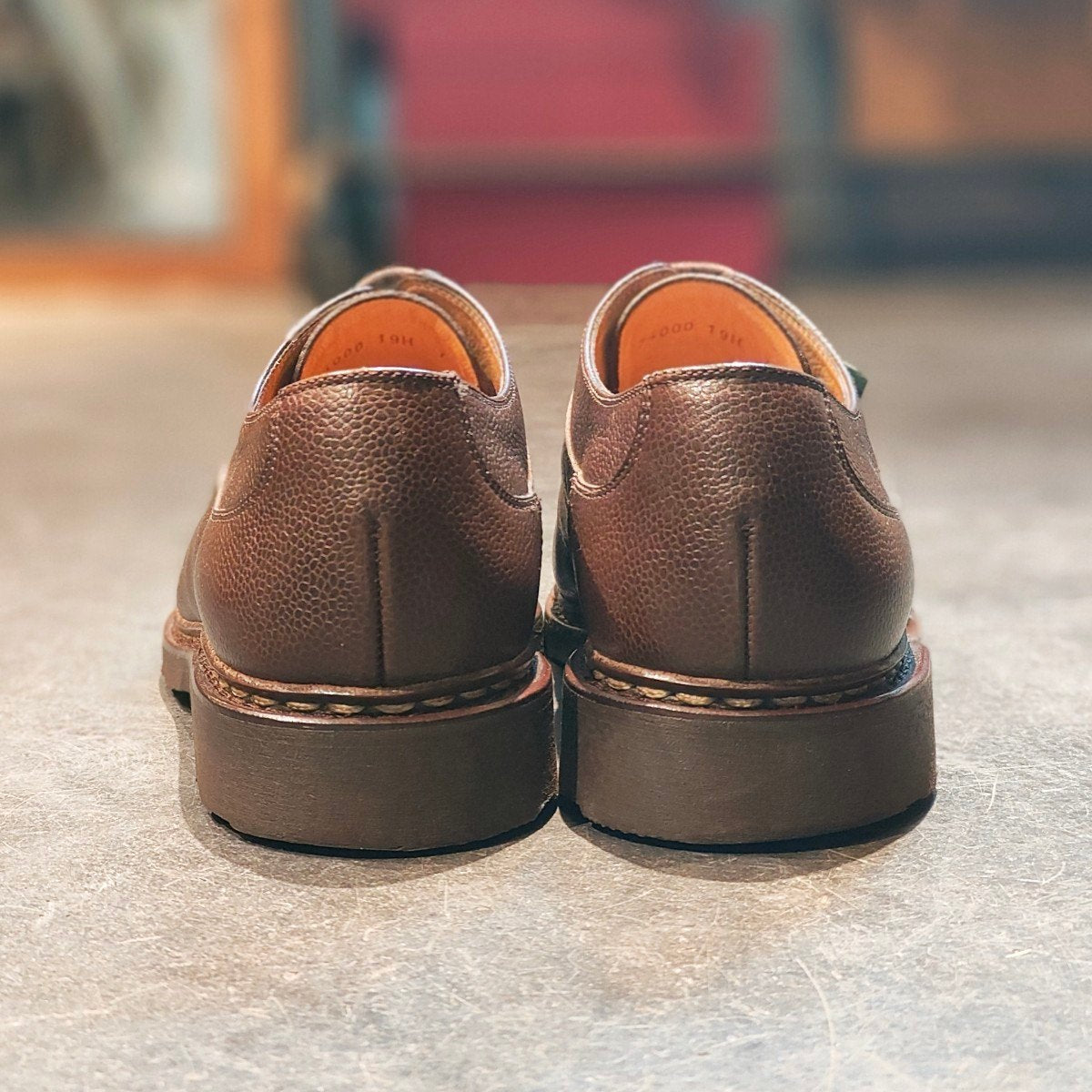 極美品 【Paraboot】パラブーツ アヴィニョン Uチップ グレインレザー