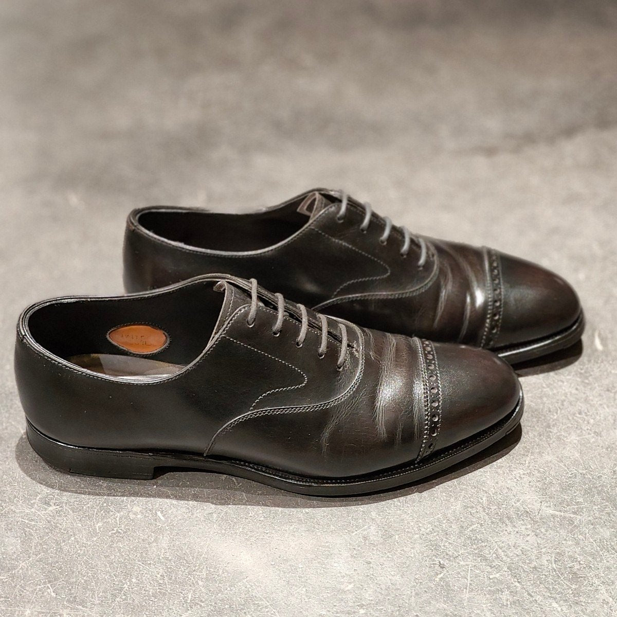 EDWARD GREEN】エドワードグリーン バークレー パンチドキャップトゥ