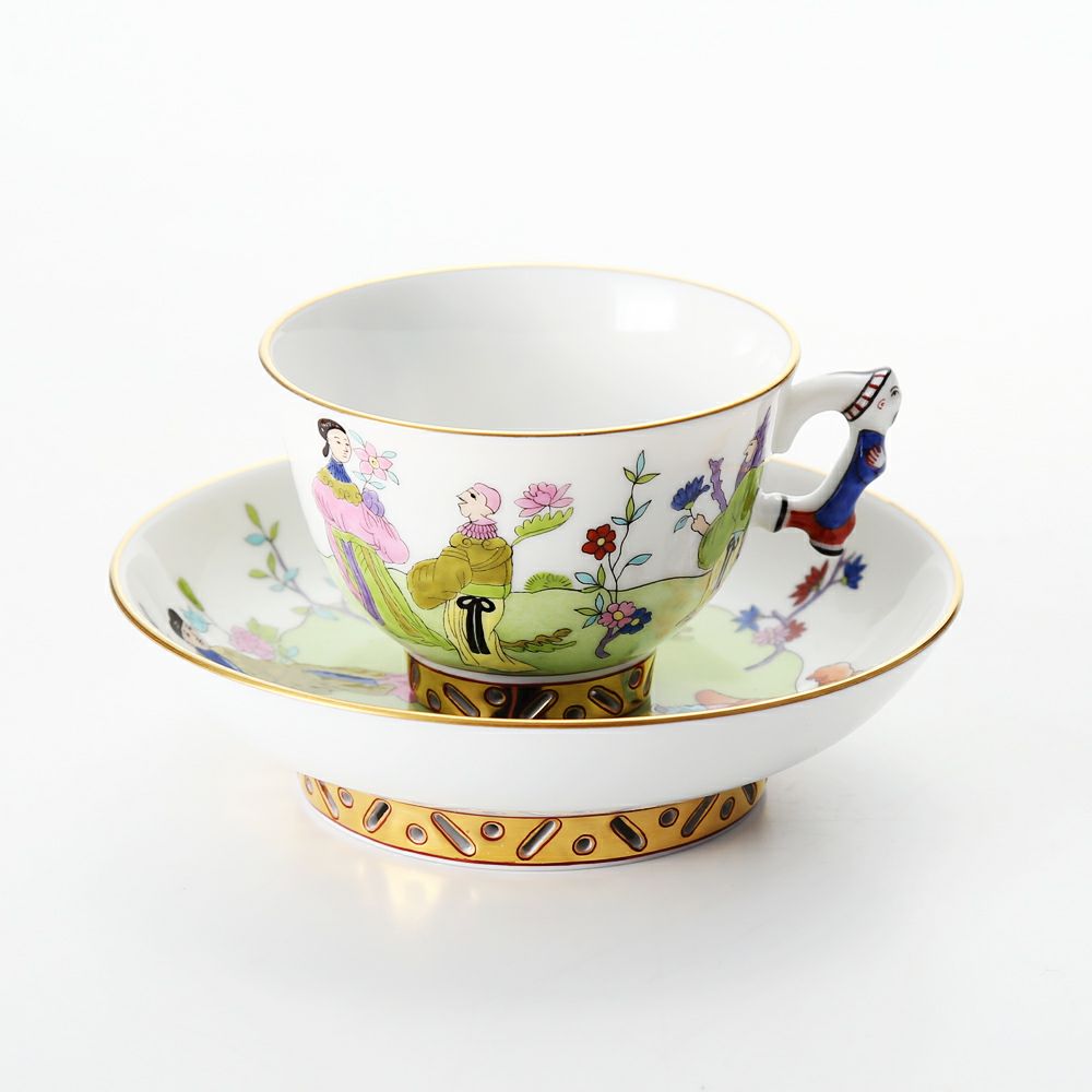 ヘレンド (HEREND) シノワズリ（中国趣味） 西安の黄 SJ 03371-0-21