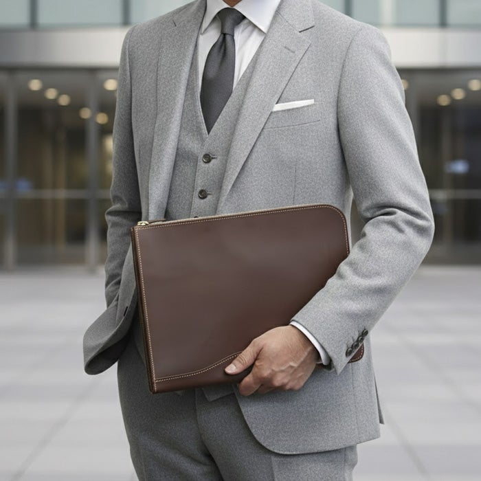 L字クラッチバッグM｜PORCO ROSSO