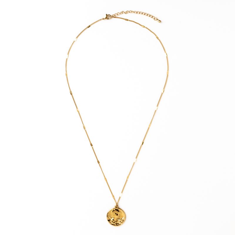 新価格】シャンスコインネックレス（ゴールド／シルバー） / オシャレ