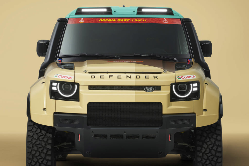 全容判明】ディフェンダー、ダカール挑む新型機「D7X-R」を公開