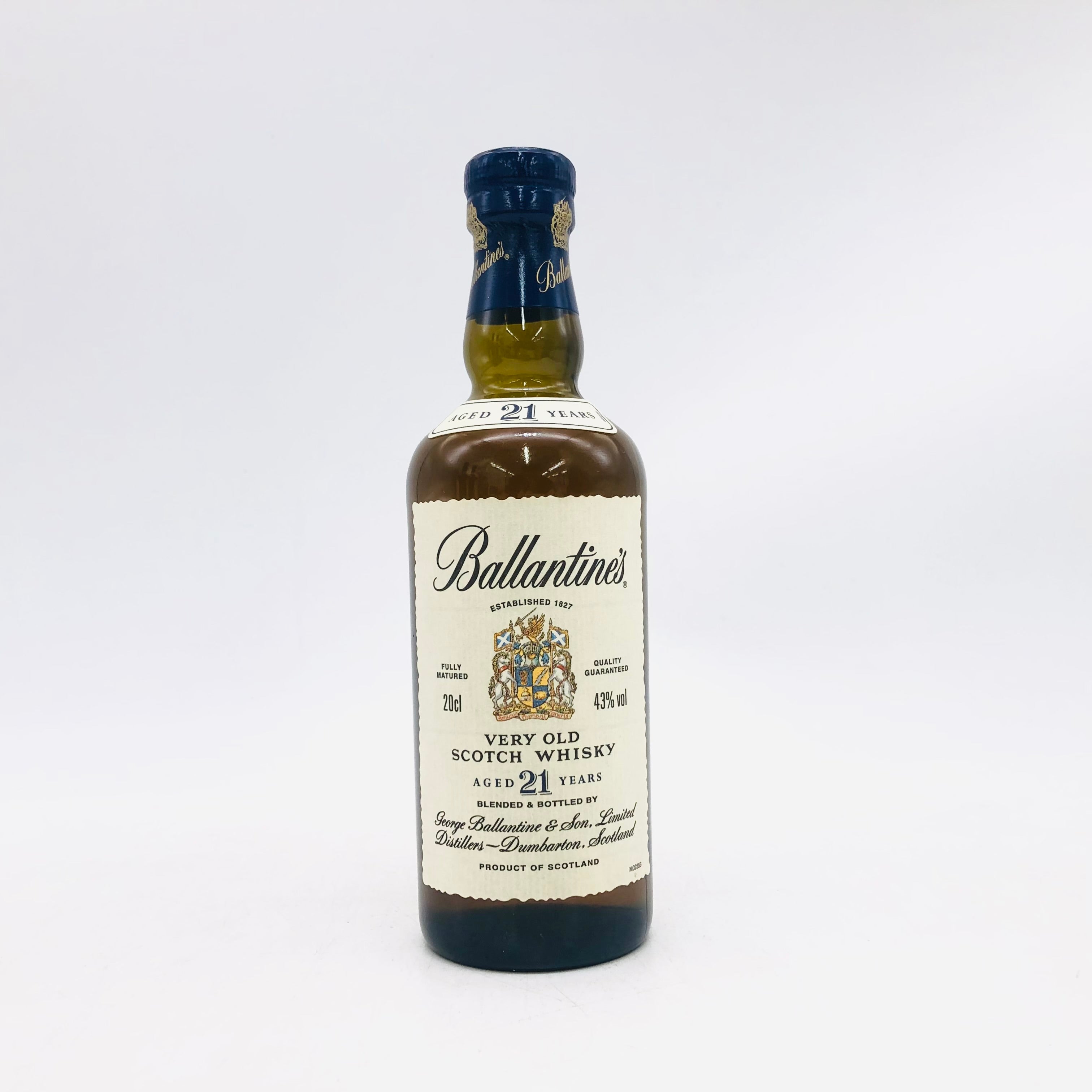 Ballantines バランタイン21年 ベリーオールド ミニボトル 200ml – お