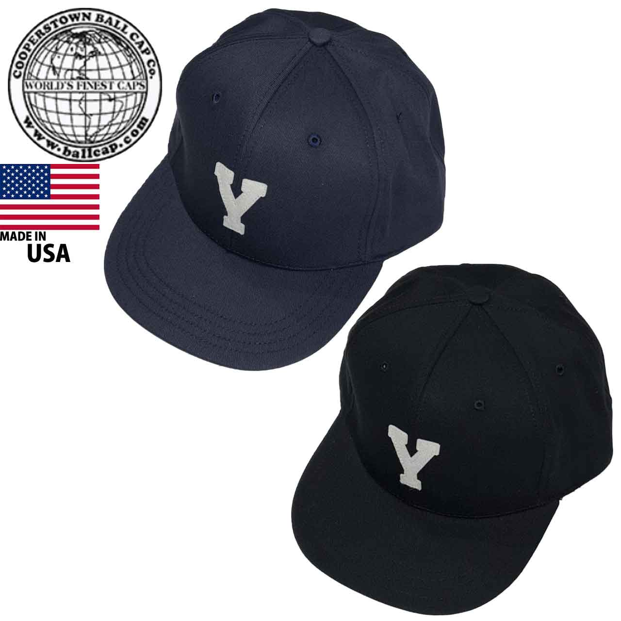 COOPERSTOWNBALLCAPクーパーズタウンボールキャップHICROWNハイ