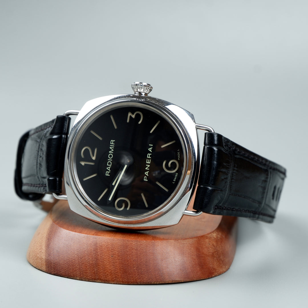 Panerai Radiomir Straps - Croco Black – Liger Straps