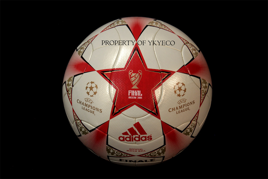 UEFA CHAMPIONS LEAGUE FINALE MOSCOW 2008 ADIDAS MATCH BALL… | Flickr