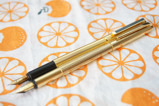 モンブラン「ノブレス No.1147 金張り 万年筆」レビュー : テーゲー