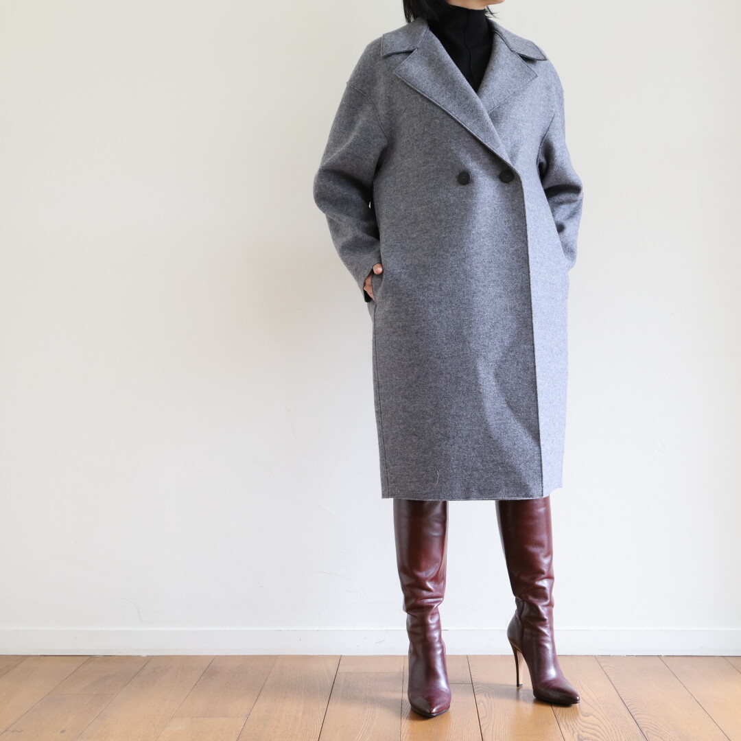 HARRIS WHARF LONDON ～ 一重仕立てのコート : CLOSET
