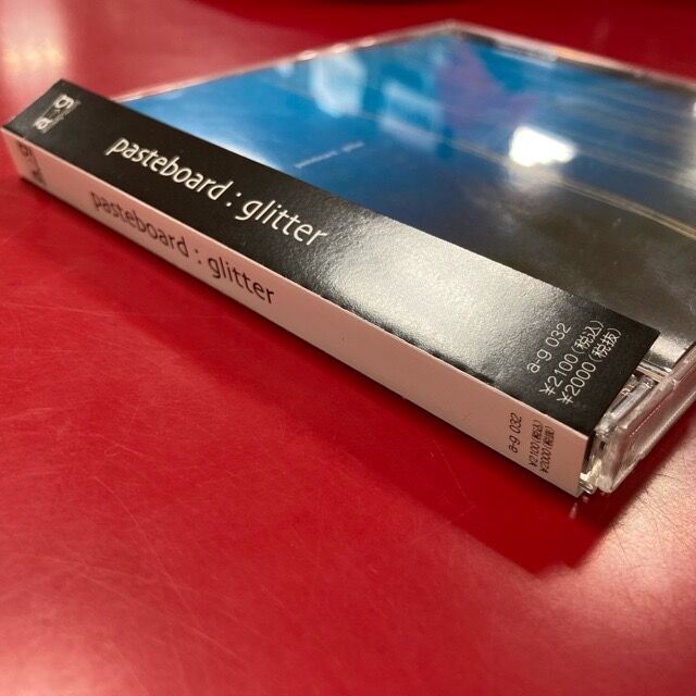 SHOEGAZER中古CD入荷！国産シューゲレア盤PASTEBOARD ”glitter”入荷