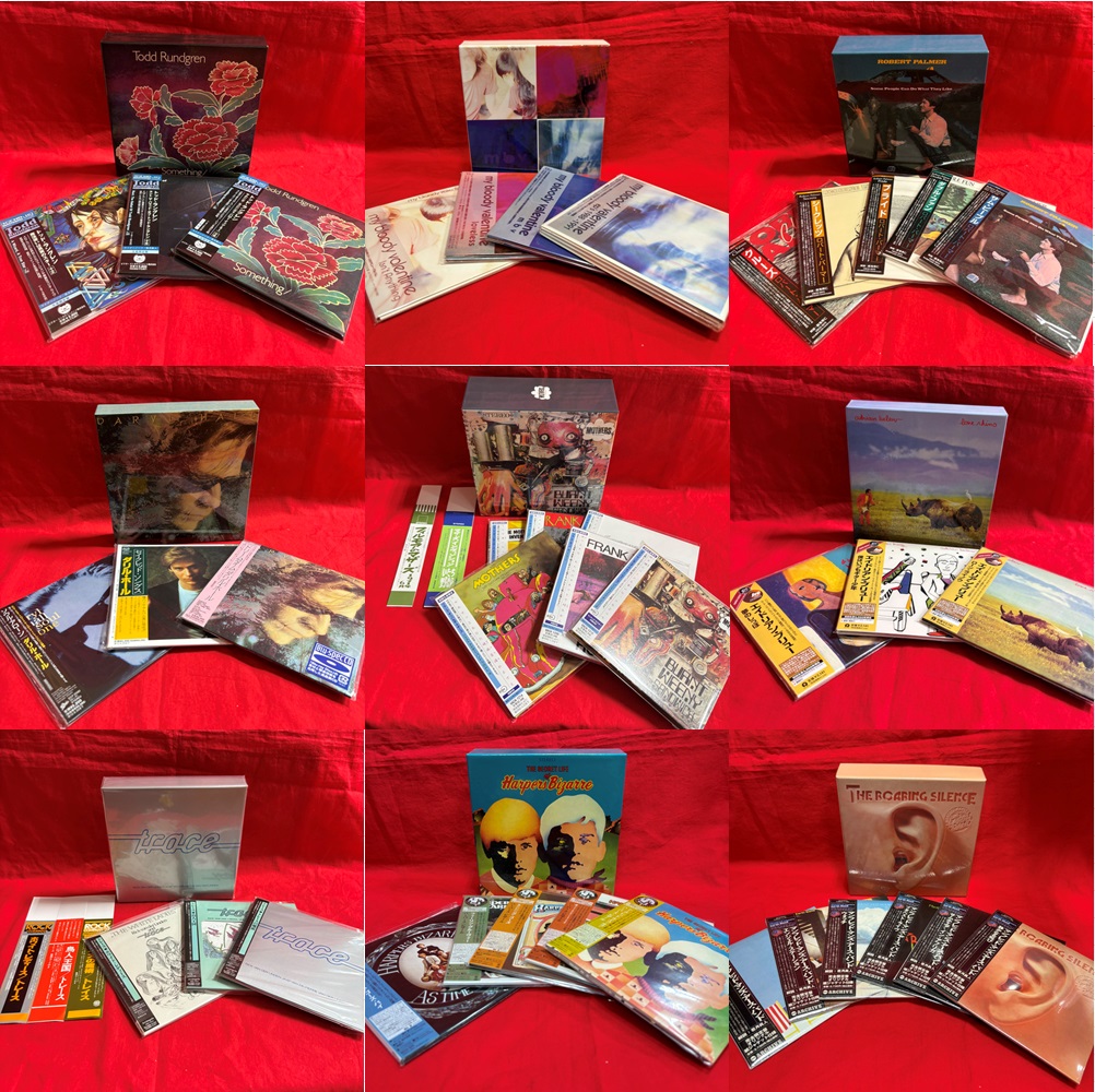 オンライン出品しました！5/3(土)紙ジャケット特典ボックス付きセール