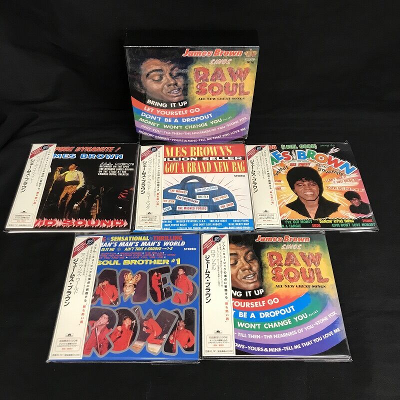 3/18(土)【特典ボックス付き】紙ジャケットCD ジェームス・ブラウン3