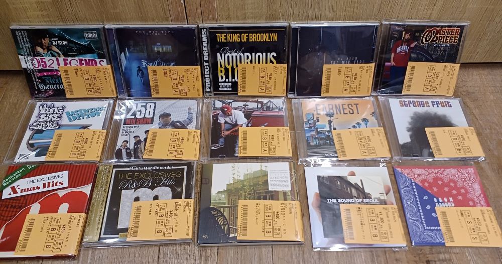 ◎12/16(土) 新着中古MIX-CD入荷情報！一挙120点放出！ : ディスク