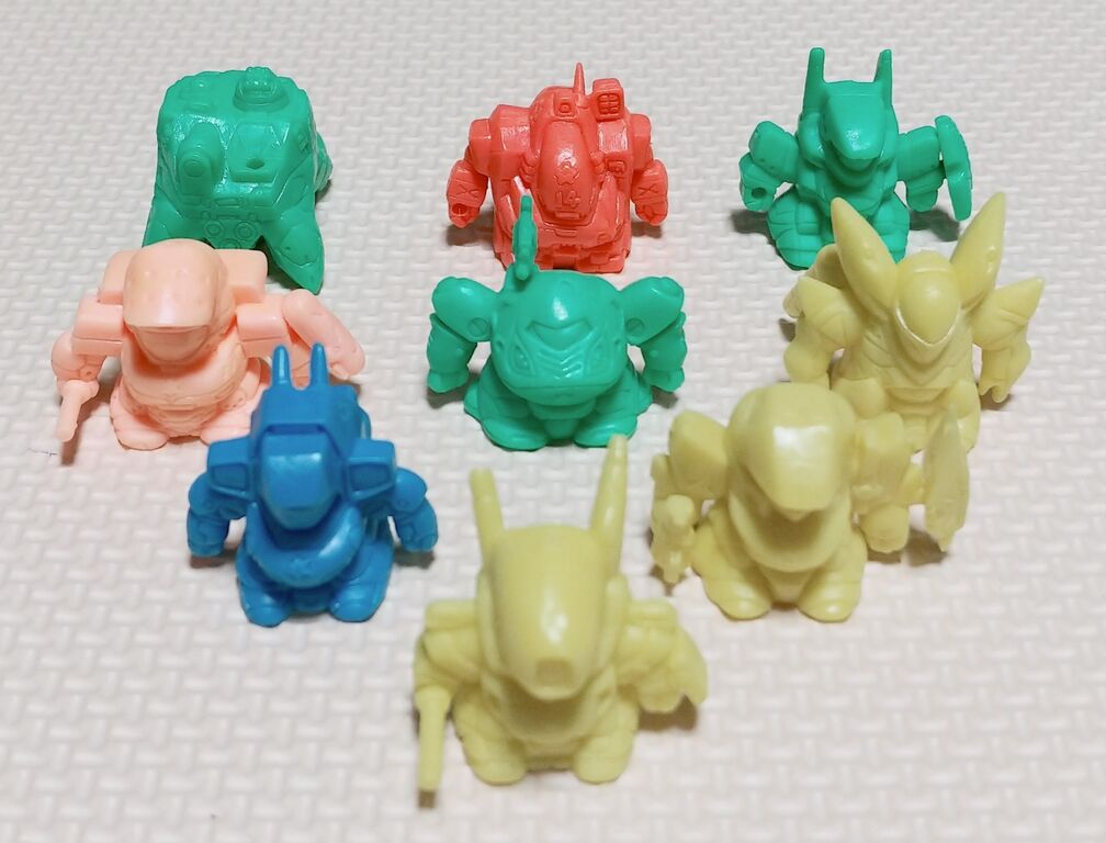 ガシャポン戦士 SDパトレイバー パート4 ガン消し SDガンダム 消しゴム