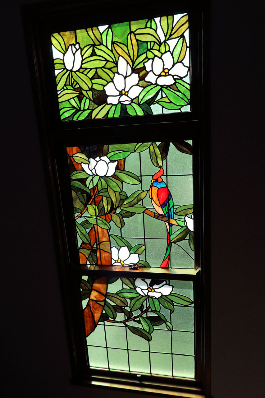◎旧山崎家別邸の小川三知のステンドグラス［川越レトロ建物］ : Hot