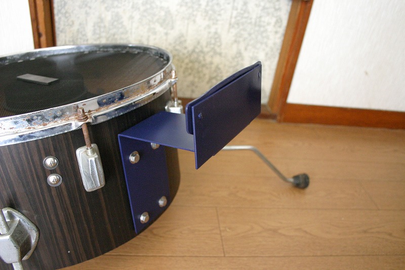 フロアタムをバスドラムに変身の巻 : 電子ドラム改造計画（DTXPLORERの