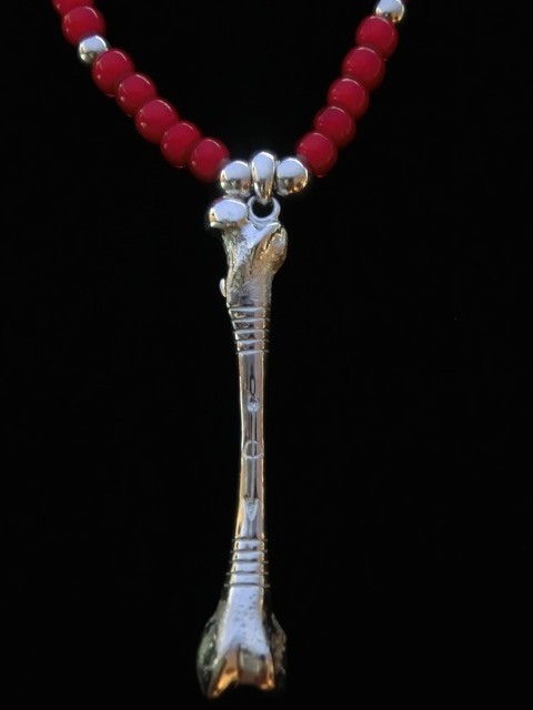 SHAFT SILVER WORKS フェザーチョーカー秘話・femur-whiteheatの