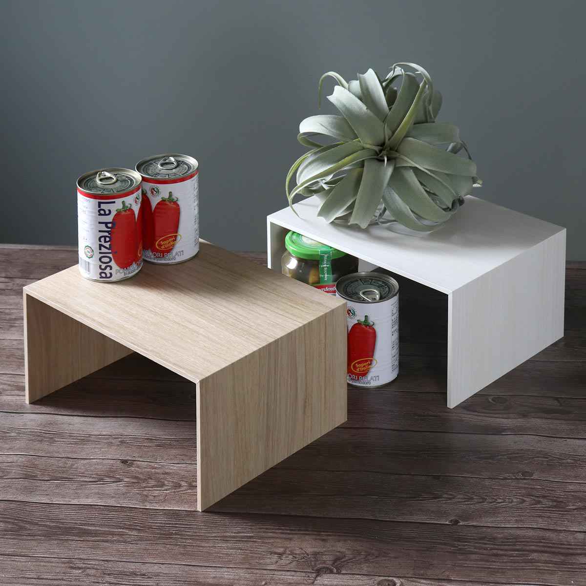 キッチンラック プラスラック 木製 （ ライクイット ディッシュラック