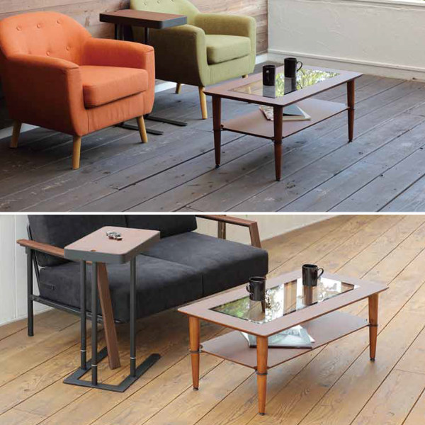 センターテーブル 幅100cm ガラステーブル Bruno ブルーノ リビング