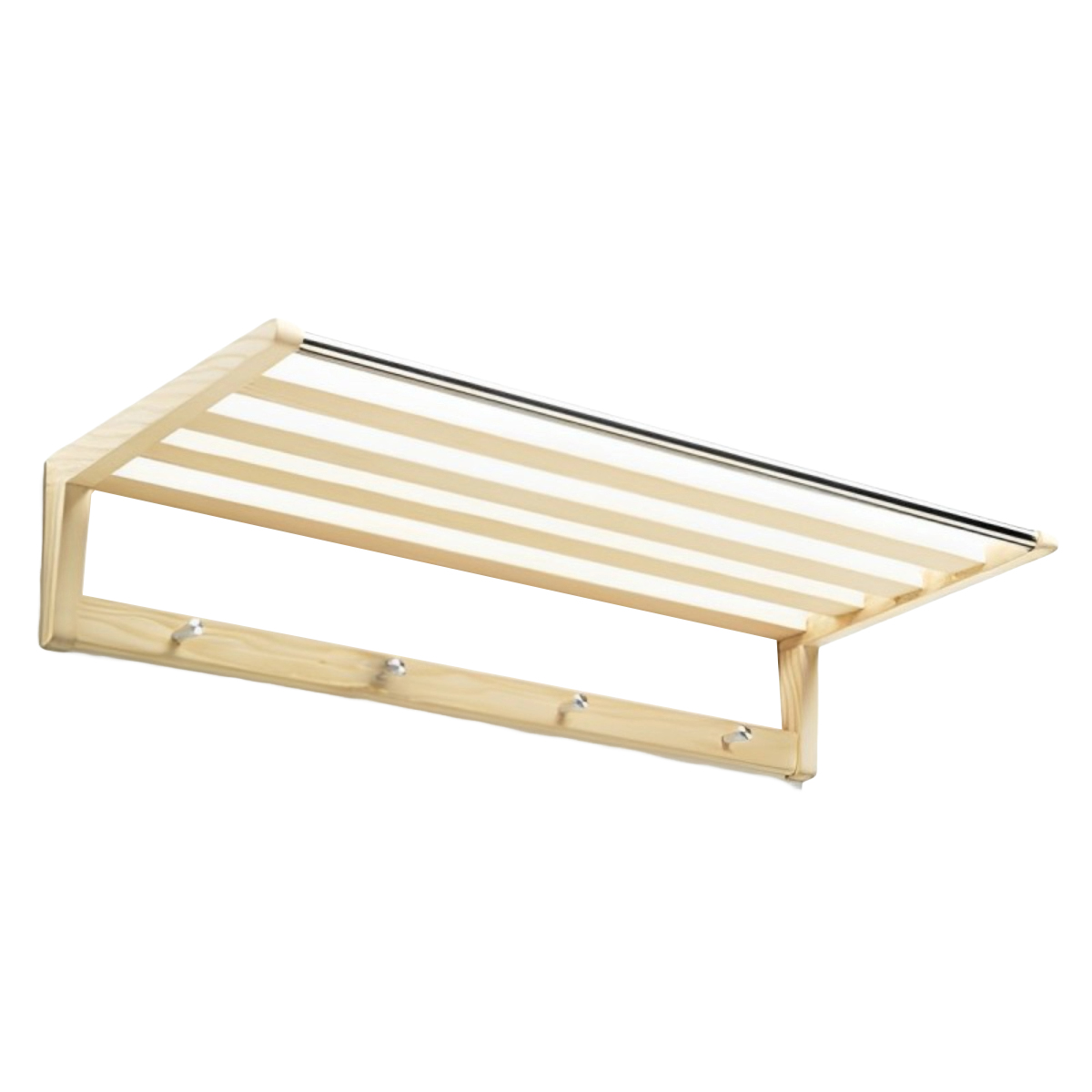 壁掛け 収納 サイドバイサイド Coat Rack Gaston 棚 フック （ コート